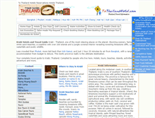 Tablet Screenshot of krabi.tothailandhotel.com
